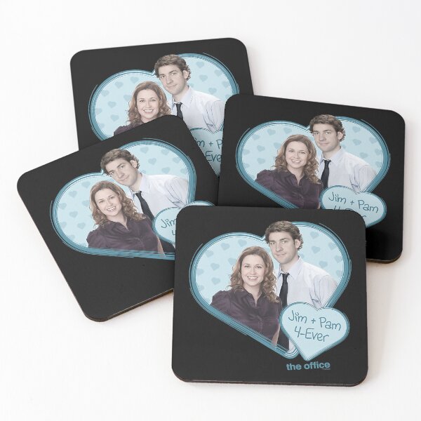 Item preview, The Office Jim and Pam Forever Standard designed and sold by FidelmaAnder.