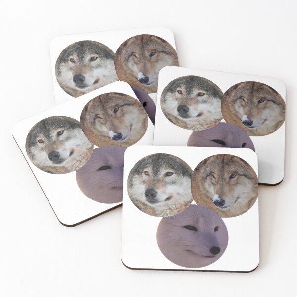 Item preview, wolves designed and sold by Spicy Tomato.