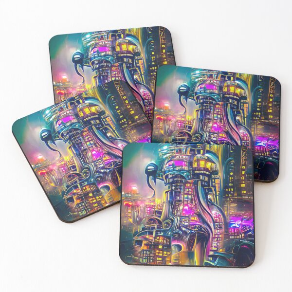 Item preview, Futuristic City Architecture 09 Organic Elements designed and sold by mhfoto.