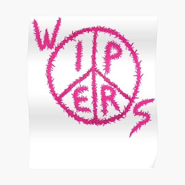"Wipers Band Logo" Poster for Sale by BrettAEstep8 Redbubble