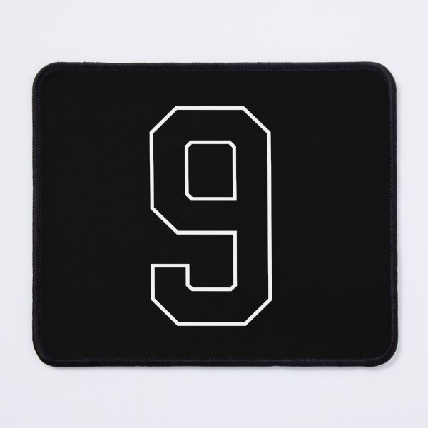 Item preview, Black Number 9 lucky sports jersey nine designed and sold by HeavyStyle.