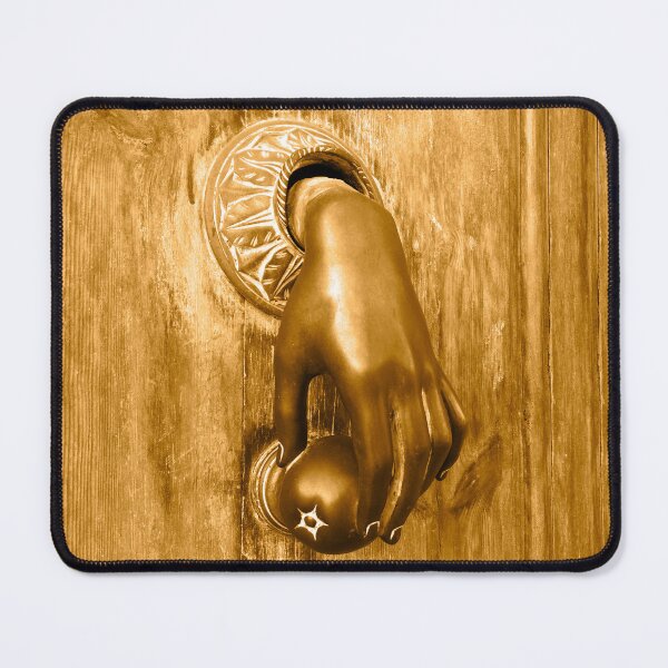Item preview, Antique brass door knocker - Valencia (sepia) designed and sold by Bunchable.