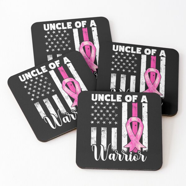 Item preview, Uncle of a Warrior breast cancer awareness stronger designed and sold by BanDicker.