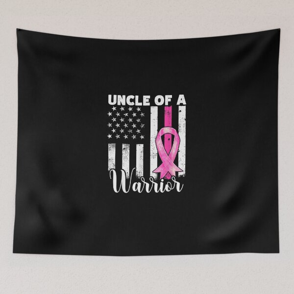 Item preview, Uncle of a Warrior breast cancer awareness stronger designed and sold by BanDicker.