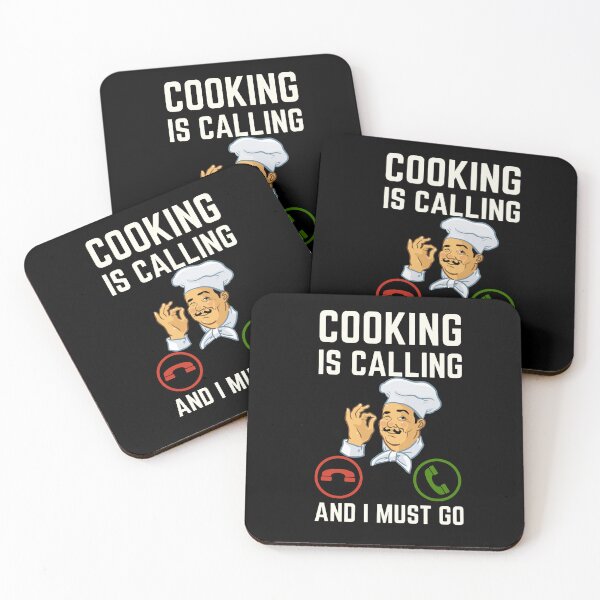 Item preview, Cooking Is Calling And I Must Go, Cooking Lover designed and sold by AMINE  ★★★★★.