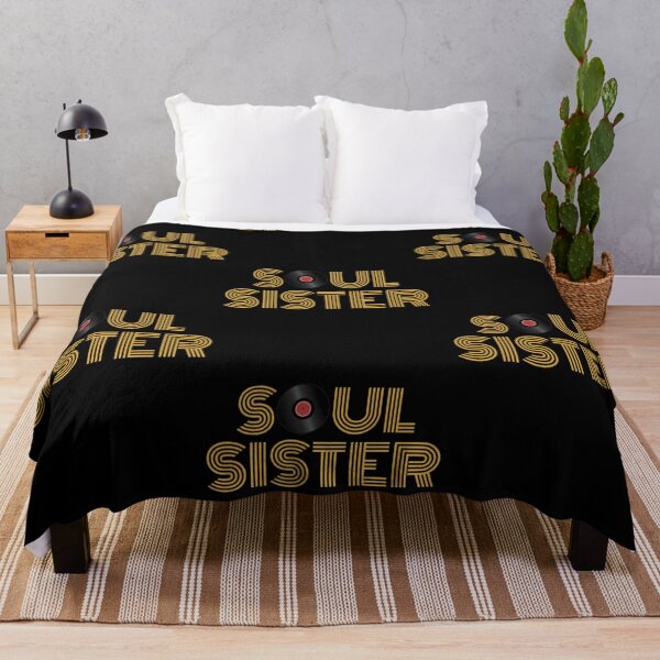 Item preview, Soul Sister Retro Gold Vinyl  designed and sold by RichTeeDesigns.