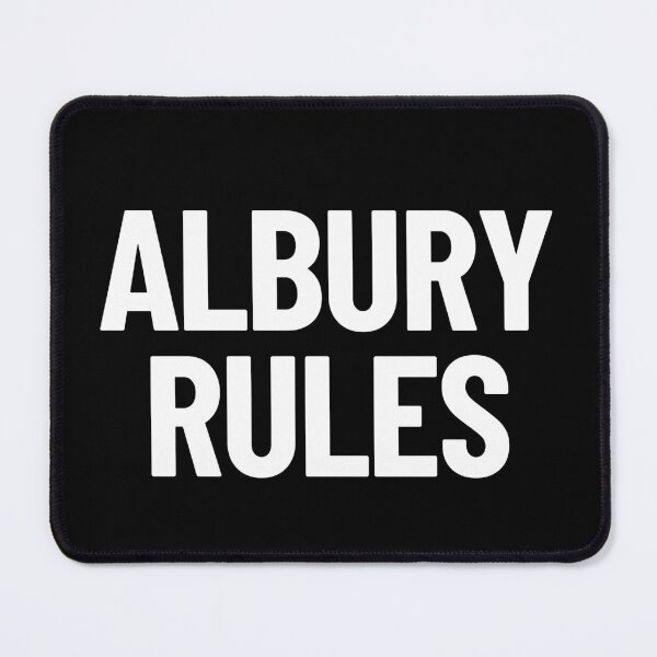 Item preview, Albury Rules New South Wales NSW Australia Capital City designed and sold by Legit Hooligan.