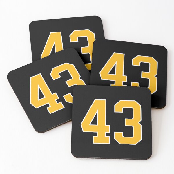 Item preview, Yellow Number 43 lucky sports jersey forty three designed and sold by HeavyStyle.