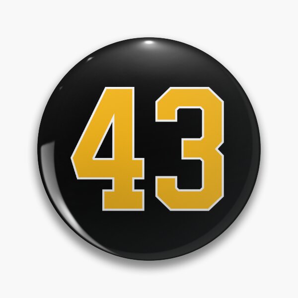 Item preview, Yellow Number 43 lucky sports jersey forty three designed and sold by HeavyStyle.