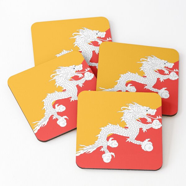 Item preview, Beautiful Bhutan Flag designed and sold by ramazis.