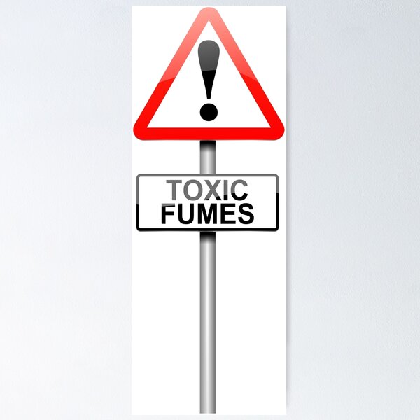 Item preview, Toxic fumes sign. designed and sold by 72soul.