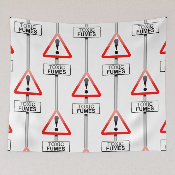 Item preview, Toxic fumes sign. designed and sold by 72soul.
