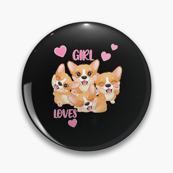 Artikelvorschau, Nur ein Mädchen, das Corgis liebt entworfen und verkauft von Overby Quintanilla.