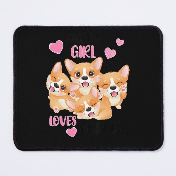 Item preview, Just A Girl Who Loves Corgis designed and sold by Overby Quintanilla.