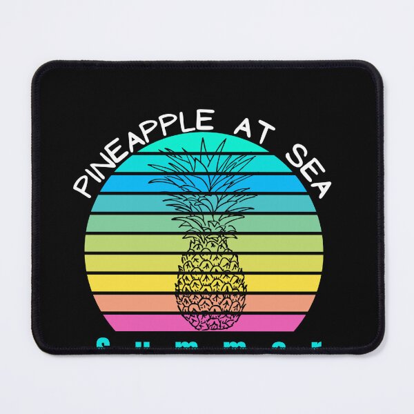 Item preview, Retro Vintage Born in Summer Pineapples designed and sold by TRISHI CREATION.