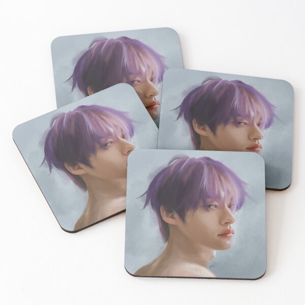 Item preview, Lee Know cabello morado designed and sold by sketchanka.