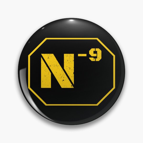 Item preview, Nanomancer 'N To The Negative Nine' logo designed and sold by EBM-Gear.