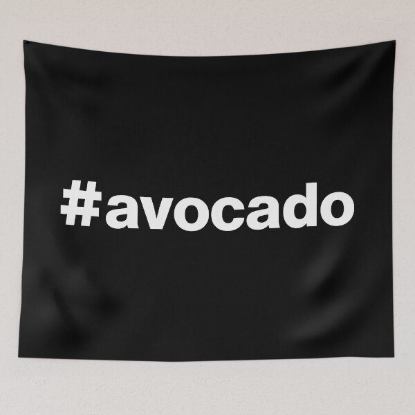 Item preview, Hashtag avocado designed and sold by ArtIsParty.