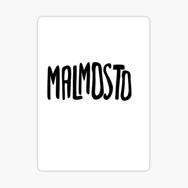 Malmosto - t-shirt malmostosa Sticker