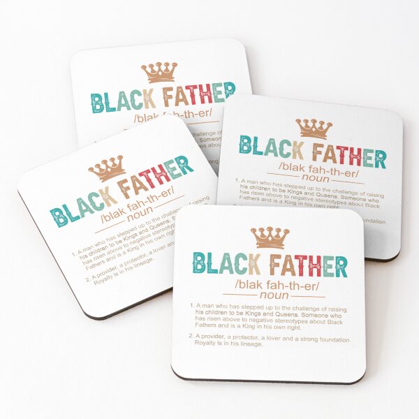 Item preview, Mens Father's Day Black Father Noun Definition African American designed and sold by dominiquepote.