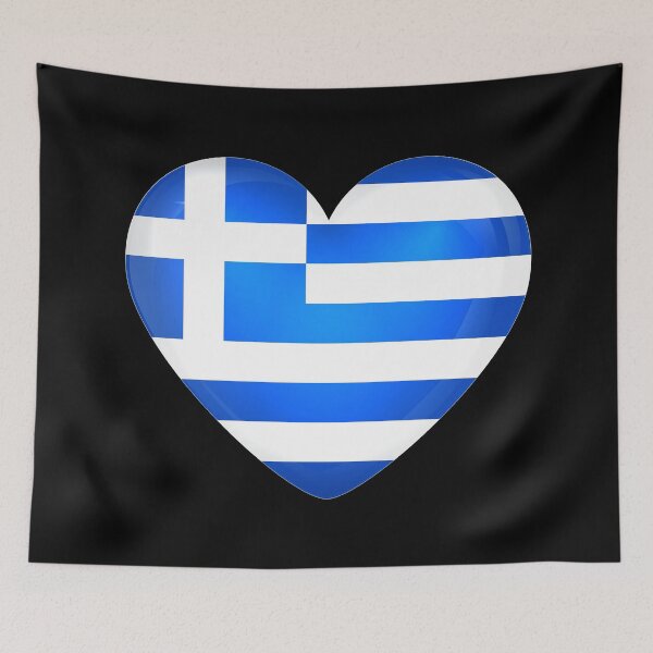 Item preview, My heart is in Greece, Love Greece. designed and sold by ArtIsParty.