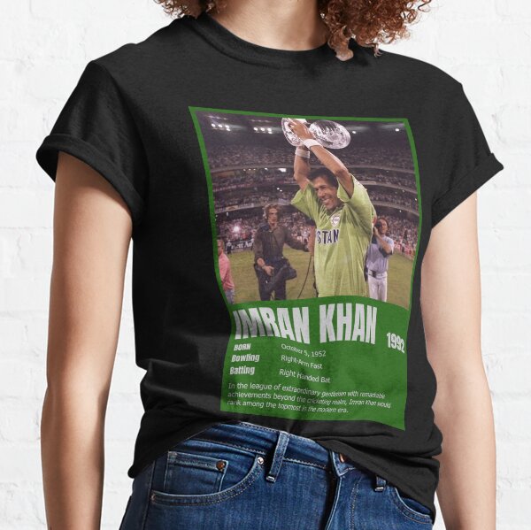Imran Khan 1992 Cricket World Cup | Imran Khan Pakistan Tehreek E Insaf | PTI Classic T-Shirt