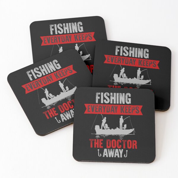 Item preview, daily fishing keeps the doctor away designed and sold by Scelai.
