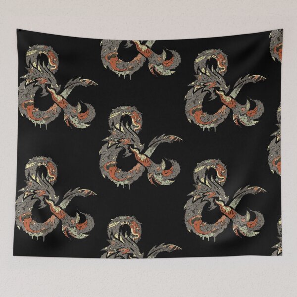 Item preview, Dragons Monster Muted & Dungeons Ampersand designed and sold by Saenz Goff.