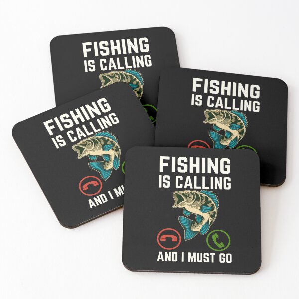 Item preview, Fishing Is Calling And I Must Go, Fishing Lover, Funny Fishing designed and sold by AMINE  ★★★★★.
