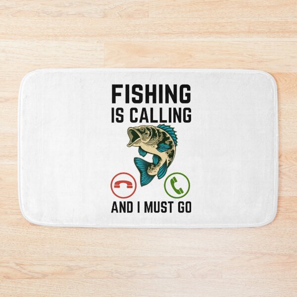 Item preview, Fishing Is Calling And I Must Go, Fishing Lover, Funny Fishing designed and sold by AMINE  ★★★★★.