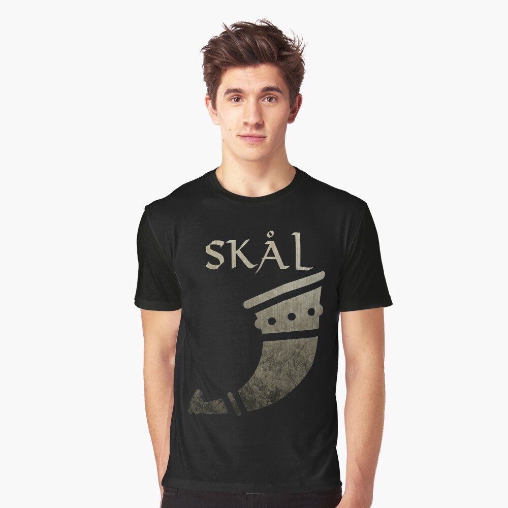 Vikings - Skal Classic . Essential T-Shirt for Sale by