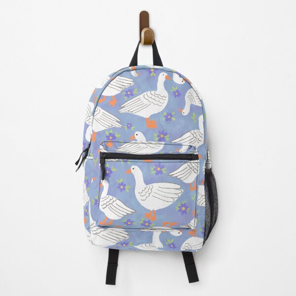 Item preview, Geese in The meadow - soft blues designed and sold by FrancesPoff.