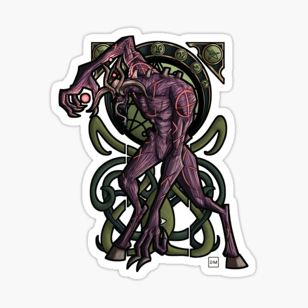 Demonio de Algol Pegatina