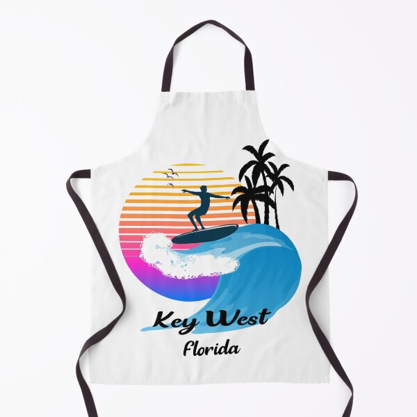 Item preview, Key West Florida Seaside Retro Sunset designed and sold by mountainadora.