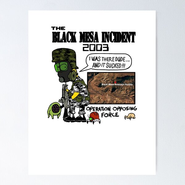 Aperçu de l'œuvre Vétéran de l'incident de Black Mesa créée et vendue par JULIEANNE89.
