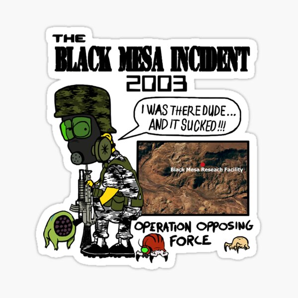 Aperçu de l'œuvre Vétéran de l'incident de Black Mesa créée et vendue par JULIEANNE89.