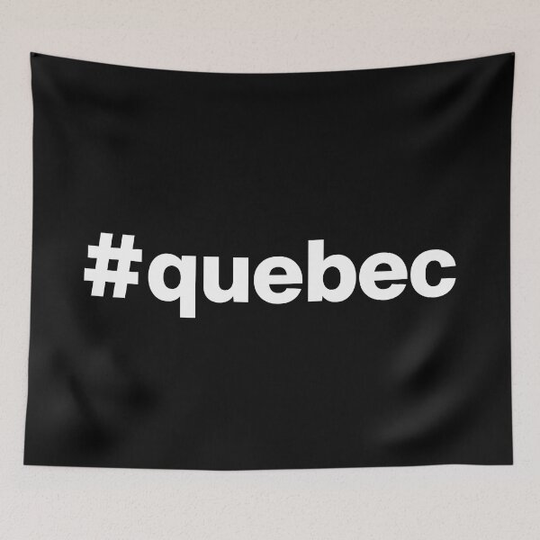 Artikelvorschau, Hashtag Quebec entworfen und verkauft von ArtIsParty.