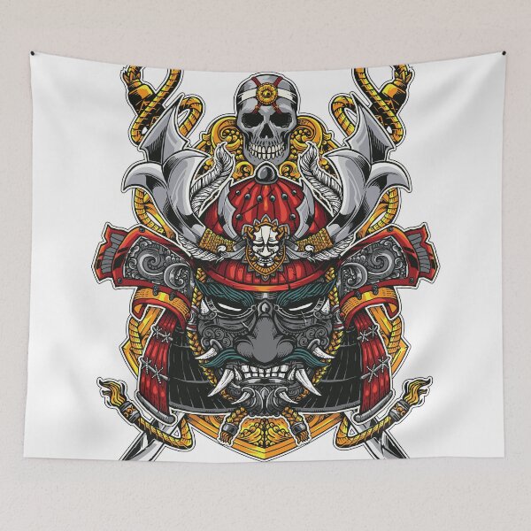 Item preview, Japanese, Red Oni Demon ,Runin designed and sold by Emil1993.