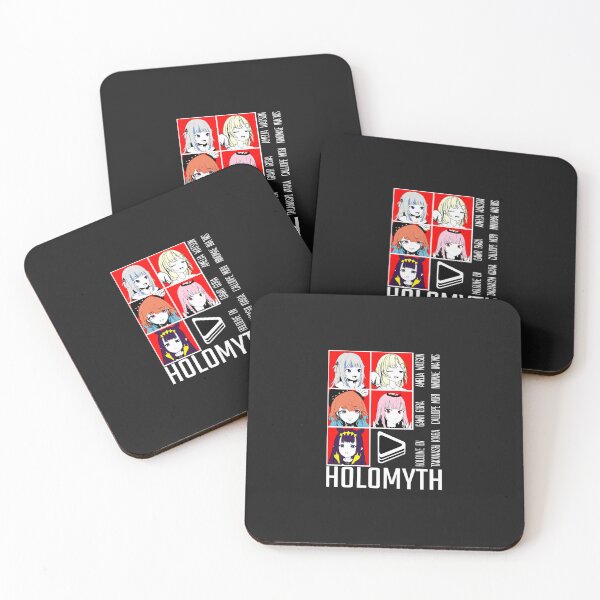 Item preview, Hololive EN Holomyth Red Panel Classic T-Shirt designed and sold by Christiohring.