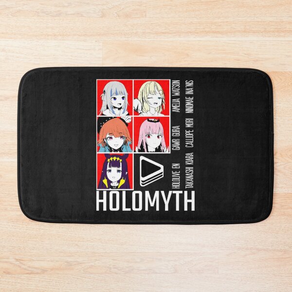 Item preview, Hololive EN Holomyth Red Panel Classic T-Shirt designed and sold by Christiohring.