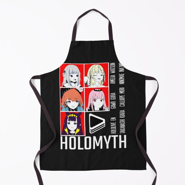 Item preview, Hololive EN Holomyth Red Panel Classic T-Shirt designed and sold by Christiohring.