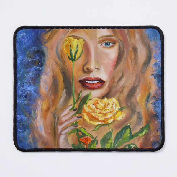 Item preview, Woman Portrait Painting designed and sold by HelenBerkArt.