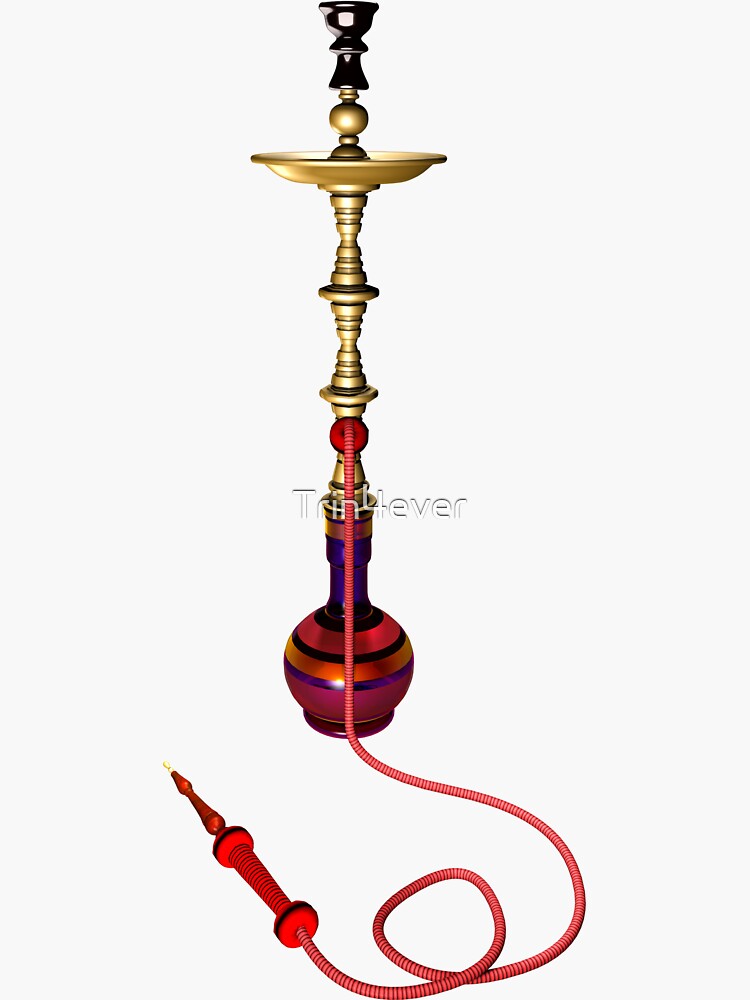 Hookah 3D render - side view by Trin4ever