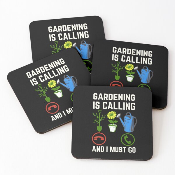 Item preview, Gardening Is Calling And I Must Go, Gardening Lover, Funny Gardener designed and sold by AMINE  ★★★★★.