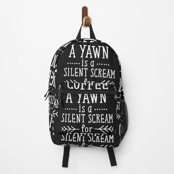 Item preview, A Yawn is A Silent Scream for Coffee designed and sold by slicksdesigns.
