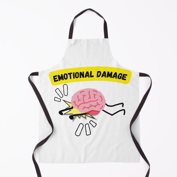 Item preview, Emotional Damage  | funny brain meme designed and sold by JJMasters.