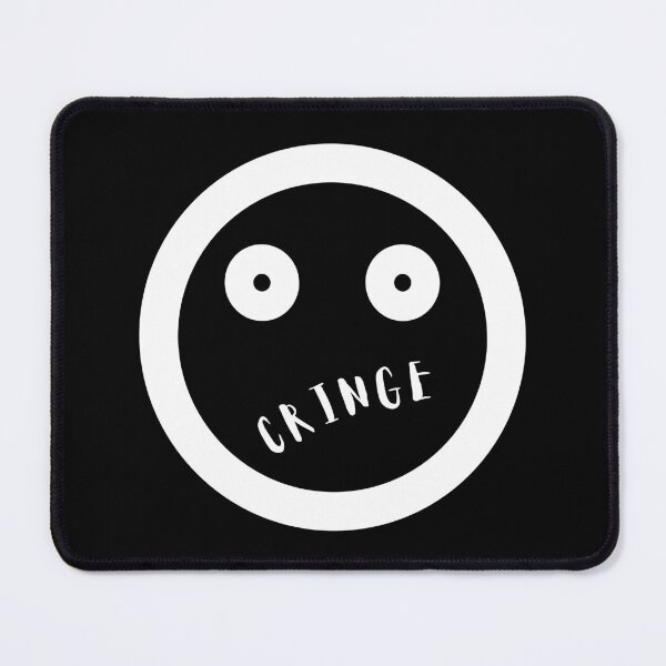Item preview, CRINGE - Smily awkward face designed and sold by Tapidesign.