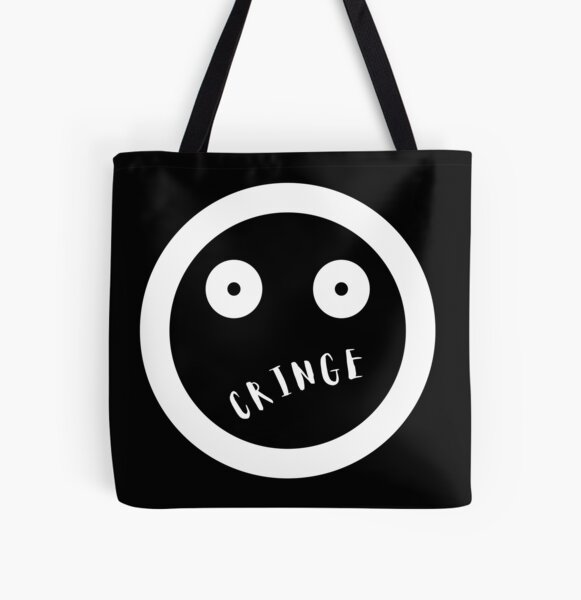 Item preview, CRINGE - Smily awkward face designed and sold by Tapidesign.