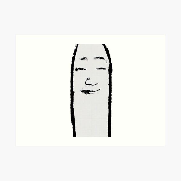 Punpun Face Art Print For Sale By Onodera Redbubble