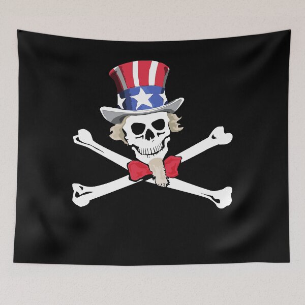 Item preview, Mens Best Uncle Sam Pirate Graphic For Fans designed and sold by Brycefay.